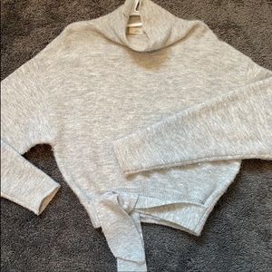 Wilfred front tie sweater